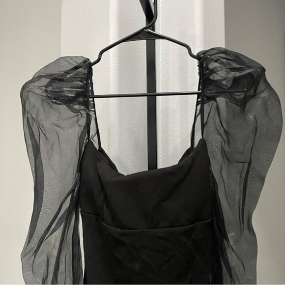 REVOLVE Nookie Eleganza Mini Dress in black Size Medium Evening Cockatil - Picture 3 of 6